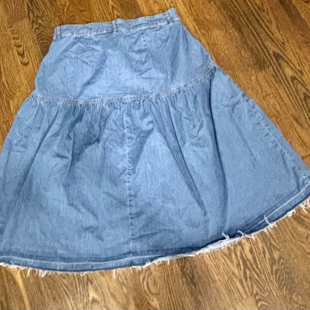 Denim Blue Women's Skirt size 18W - Picture 4 of 5